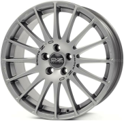OZ SUPERTURISMO GT 17X8 PCD5*112 ET35 DIA75 MATT BLACK RED RING